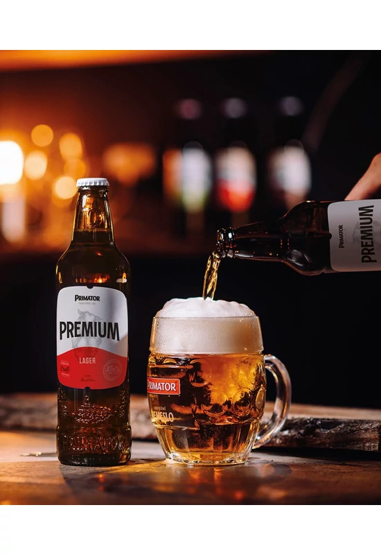 Primátor Prémium Lager - 1 LITER